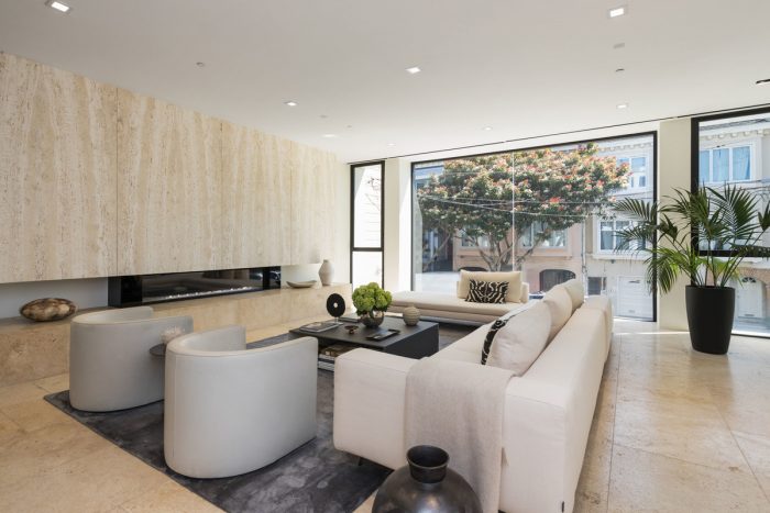 Modern living room in Mission Delores
