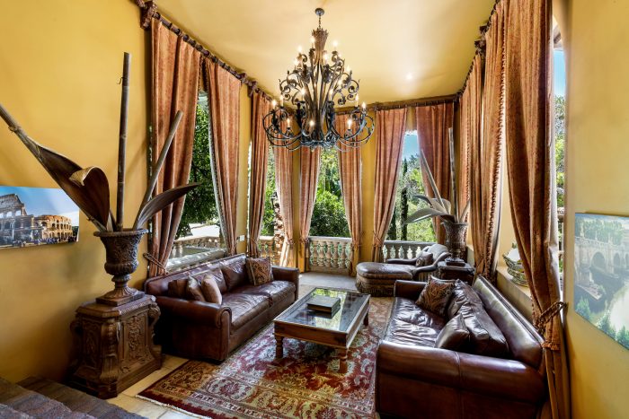 Lavish Mediterranean estate in Bel Air wine country