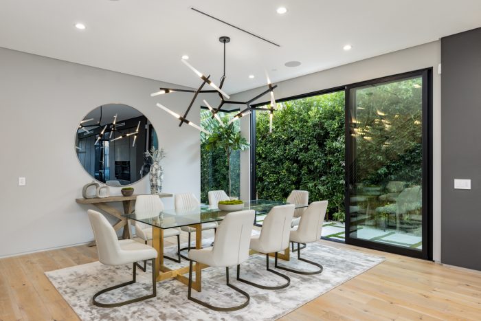 Dining room in Venice beach. 