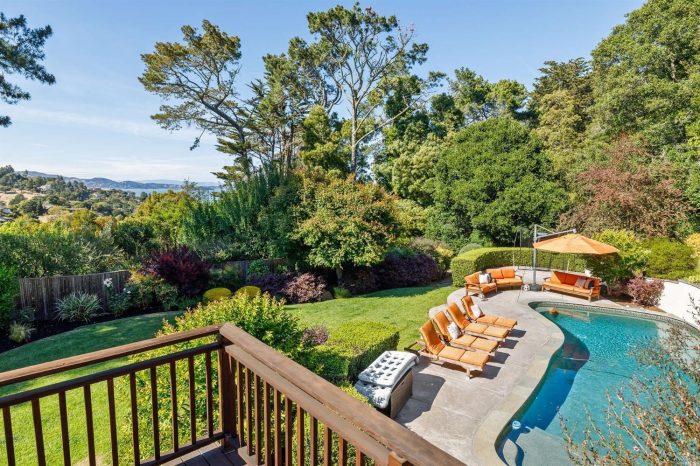 Tiburon estate with pool