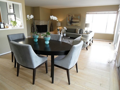 1724 Funston Ave Dining Room staged dining room