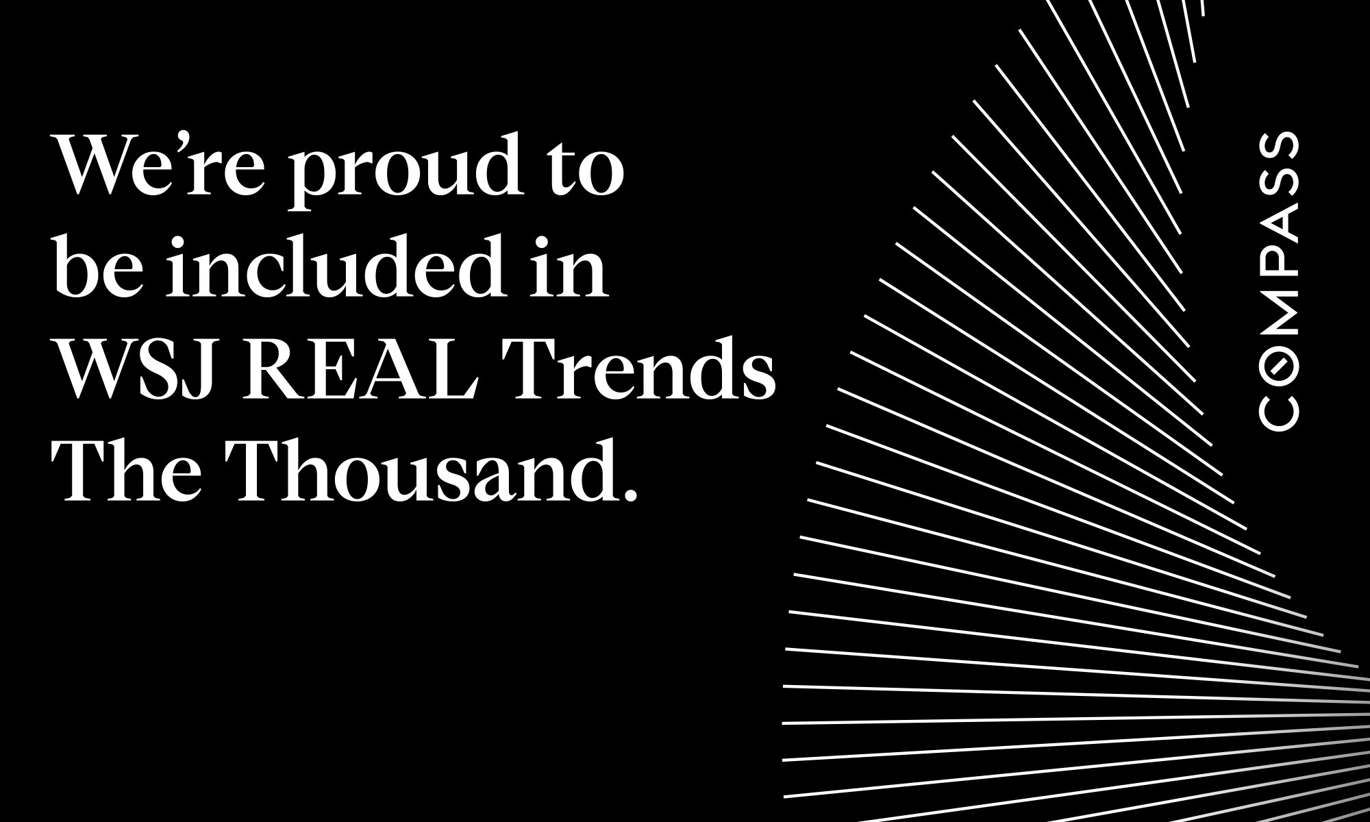 Compass announces WSJ connection