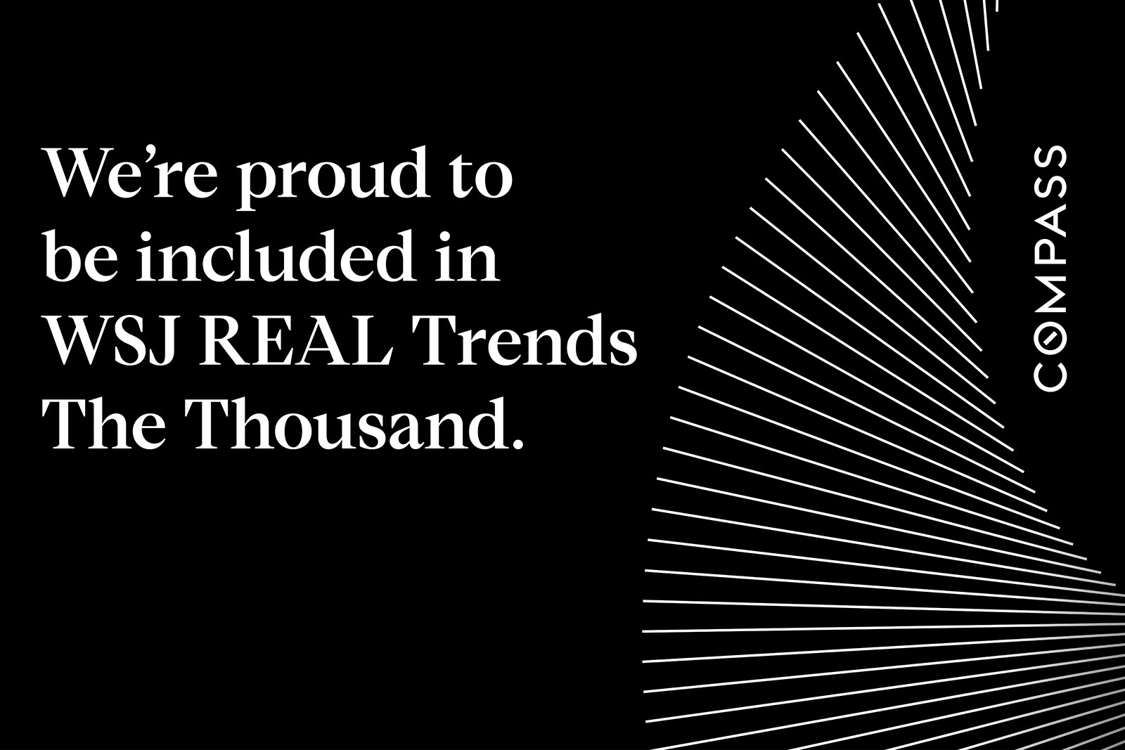 Compass announces WSJ connection