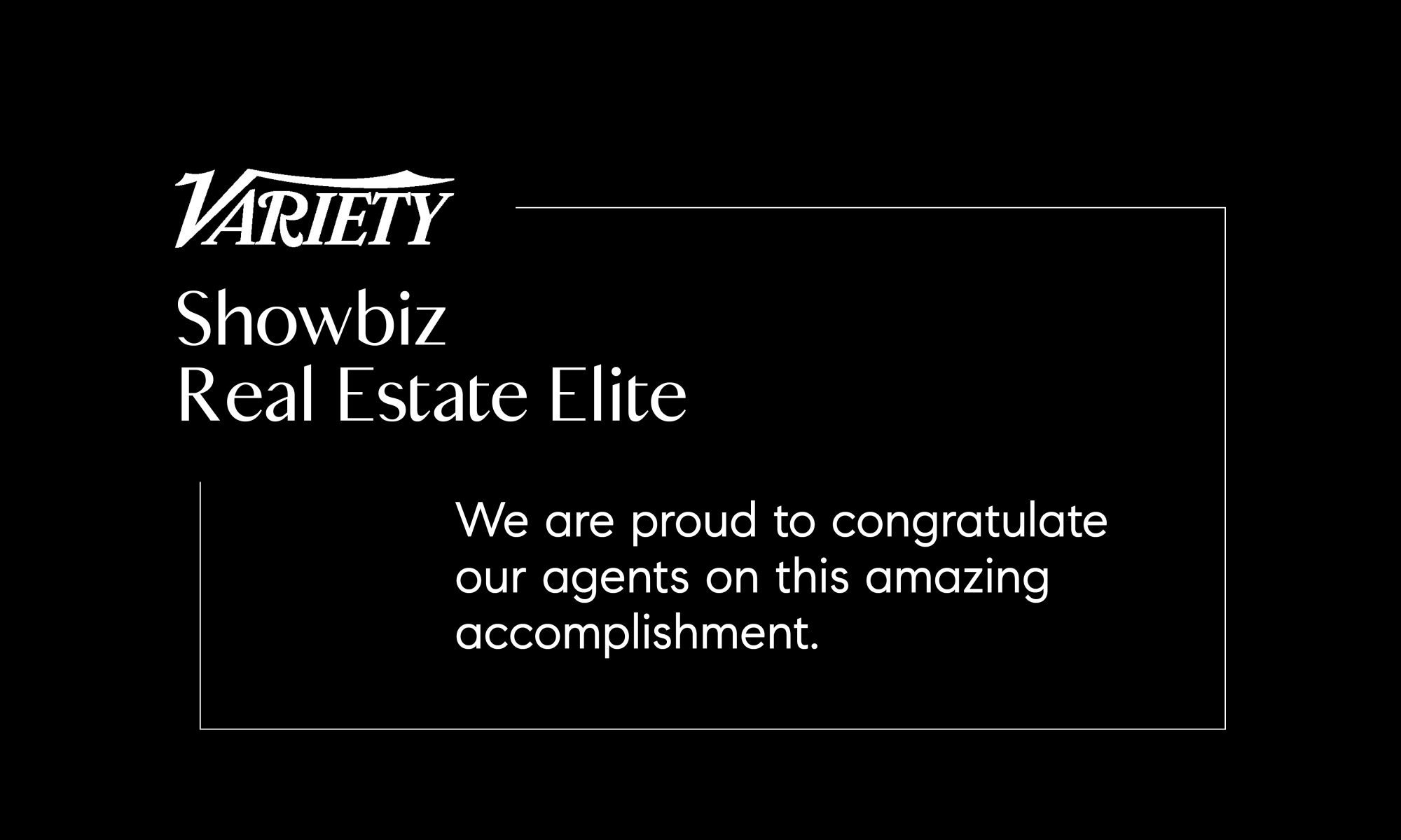 Blog HERO graphic Variety Showbiz Elite