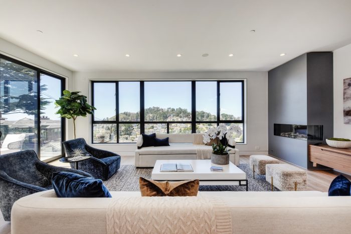 Living room in Forest Hills