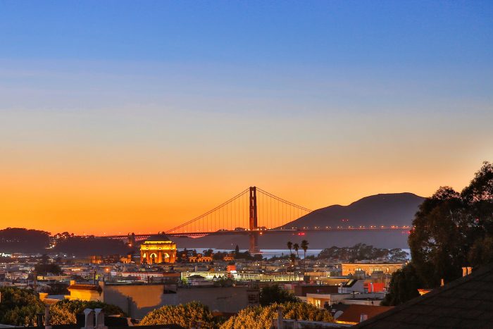 View of Golden Gate Bridge
