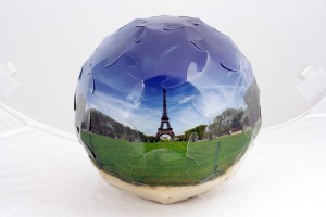 Eiffel Tower soccer ball
