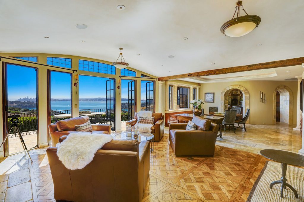 Tuscan dream with Tiburon views