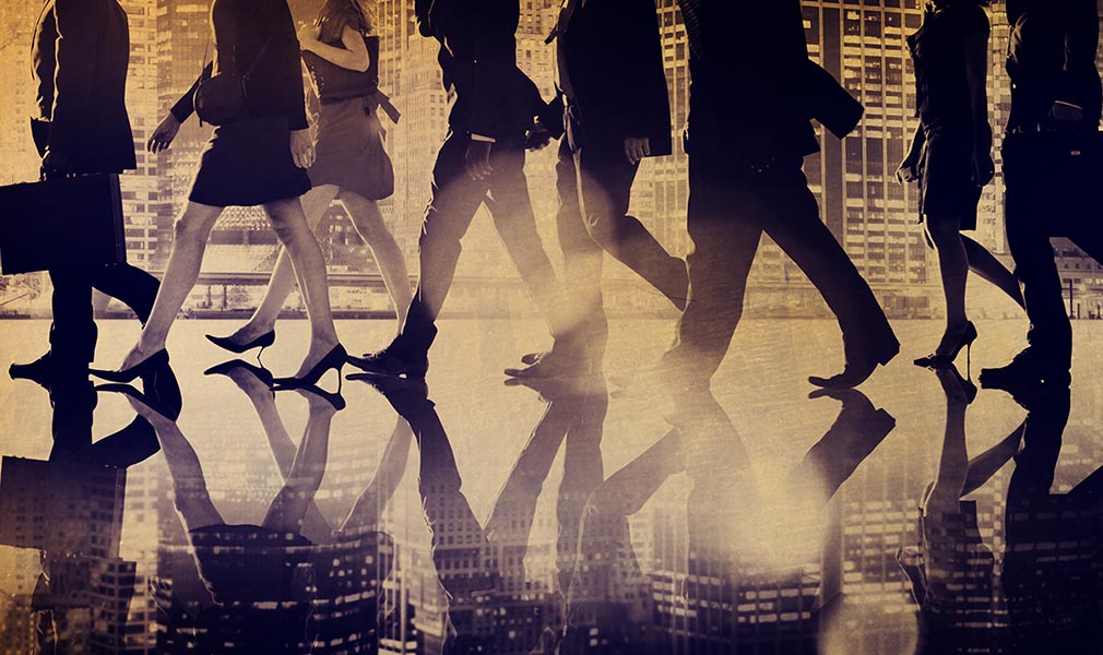 Businessteamwalking PacificUnion