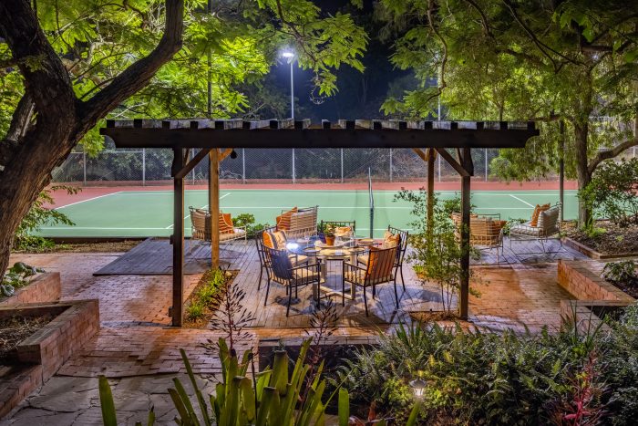 California Real Estate Blog - La Playa Estate Tennis Court