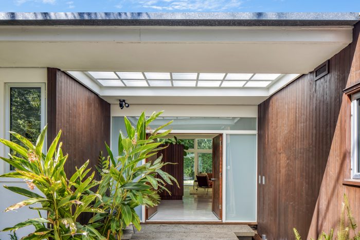 California Real Estate Blog - Mid-Century Modern Entrance