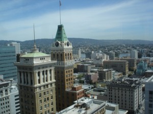 Oakland City Hall View of Oakland City Hall