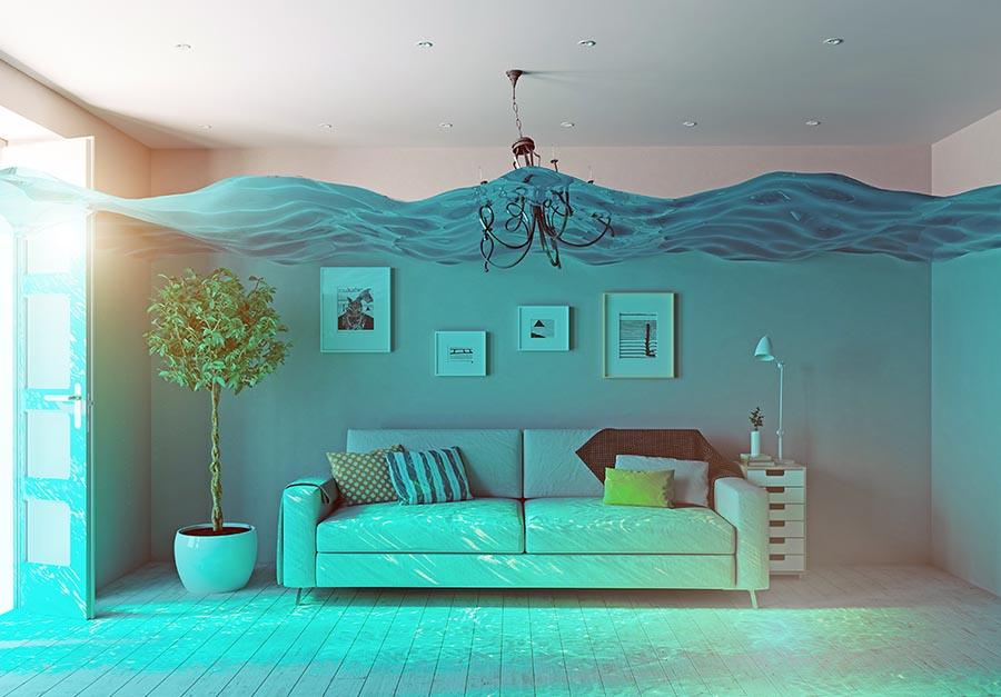 underwater flooding interior