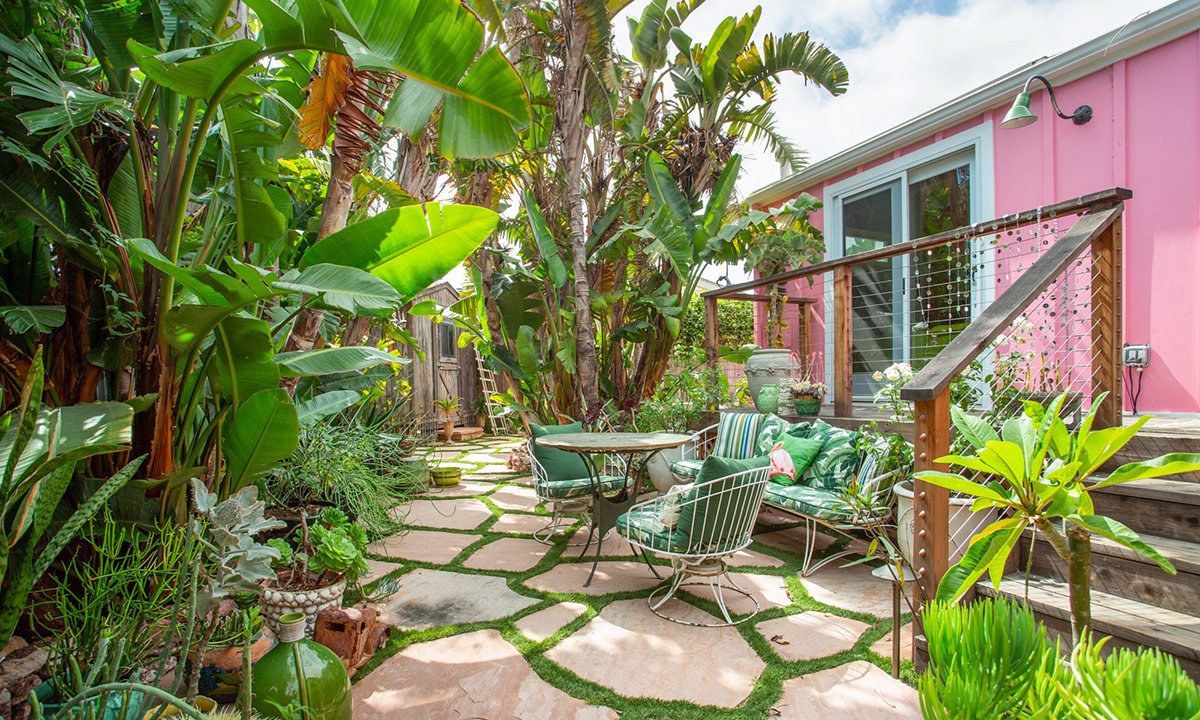 Bohemian Malibu garden table