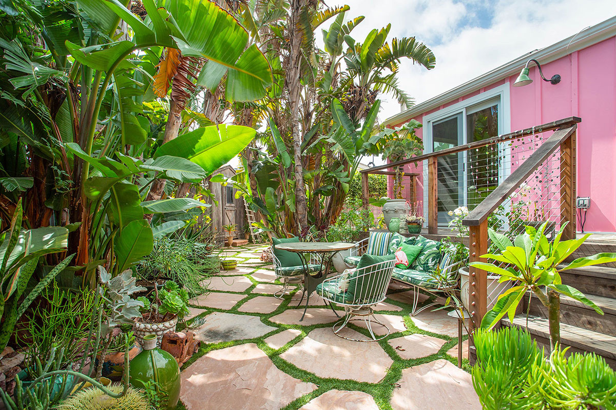 Bohemian Malibu garden table
