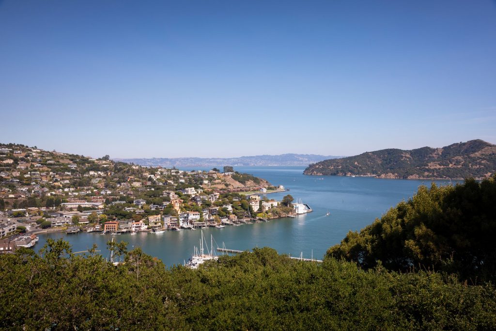 View from Victorian home. 