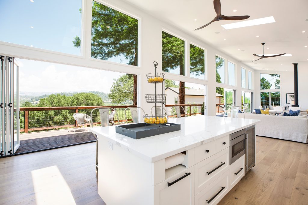 alternate view of kitchen