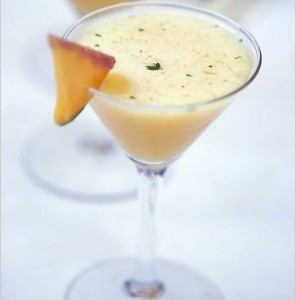 Martini Photo of a "Sunburned Russian" martini