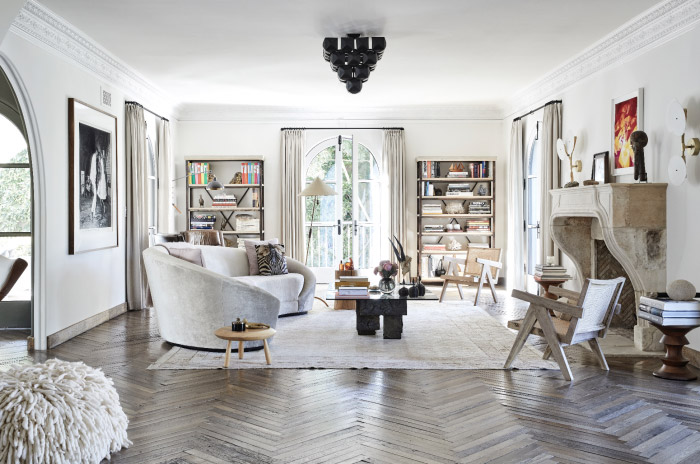 Compass - 1920's Mediterranean Hancock Park - Living Room