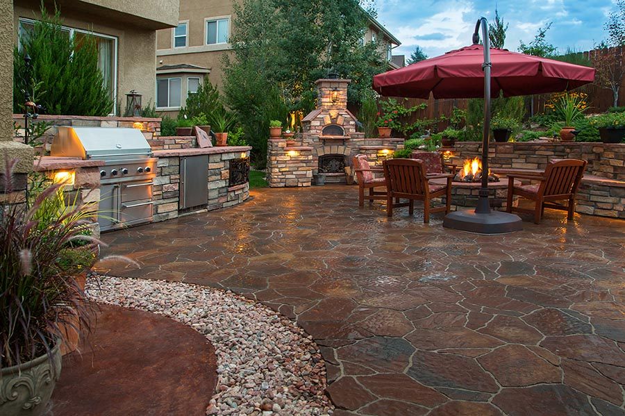 outdoor patio