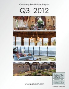 Q3Cover Pacific Union's 3rd Quarter Real Estate Report