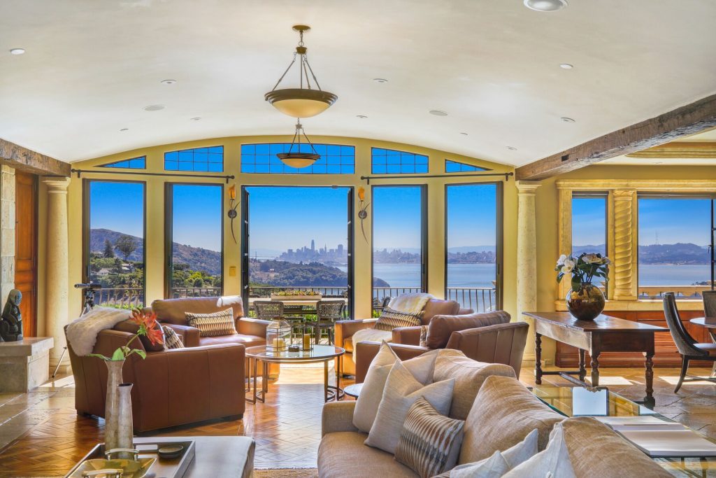 Tuscan dream with Tiburon views