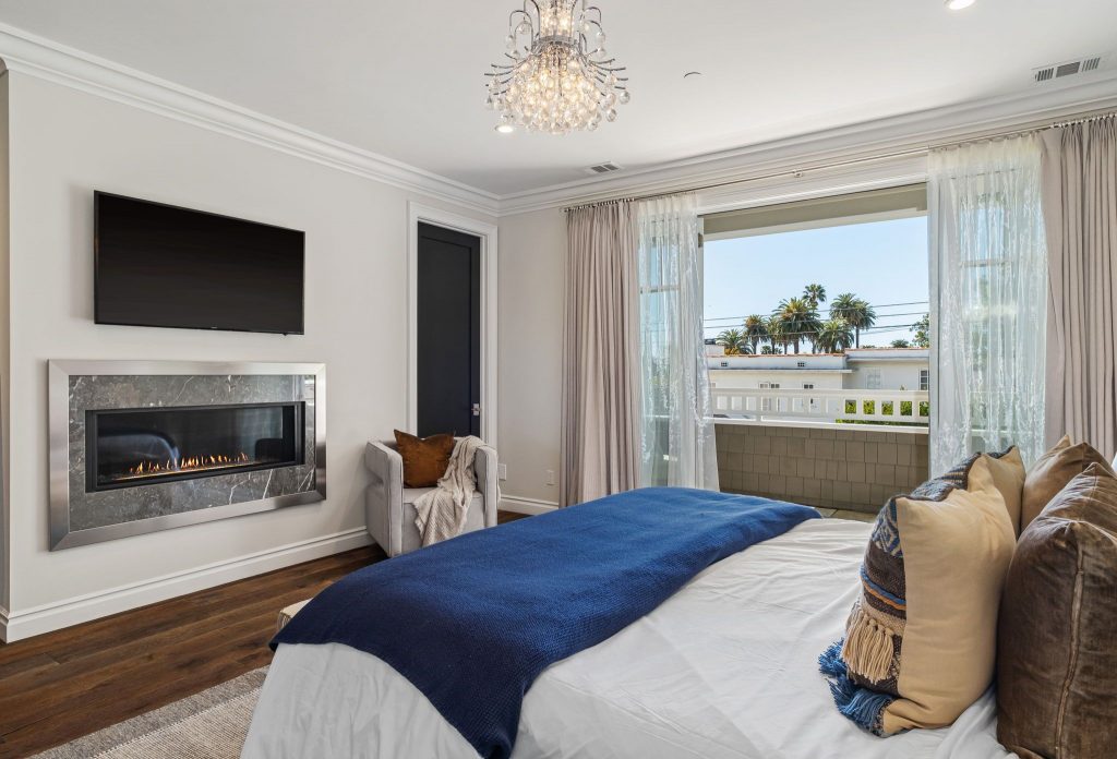 Rare retreat in prime Santa Monica view from bedroom