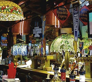 Tiffany lamps from SF pub head to auction