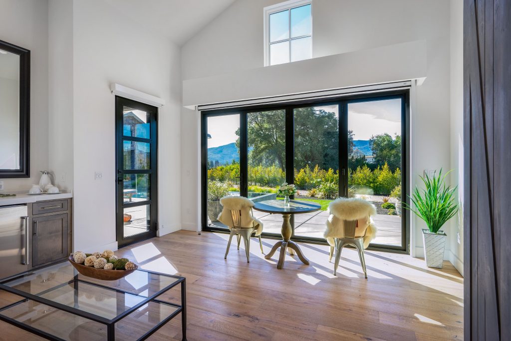 Exquisite contemporary farmhouse in Napa Valley