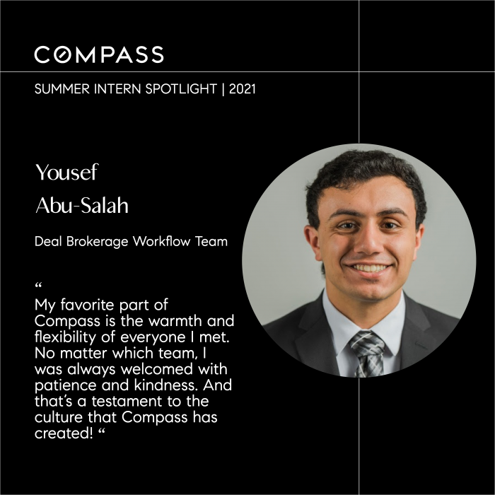A spotlight on our Compass interns