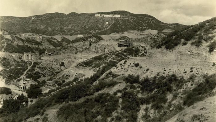 View of Hollywood in 1926