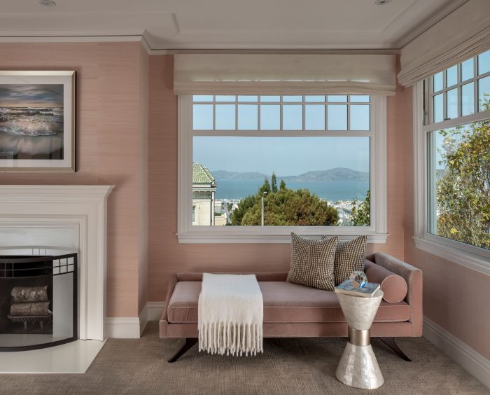 Fully redone Pacific Heights showpiece with stunning Bay views