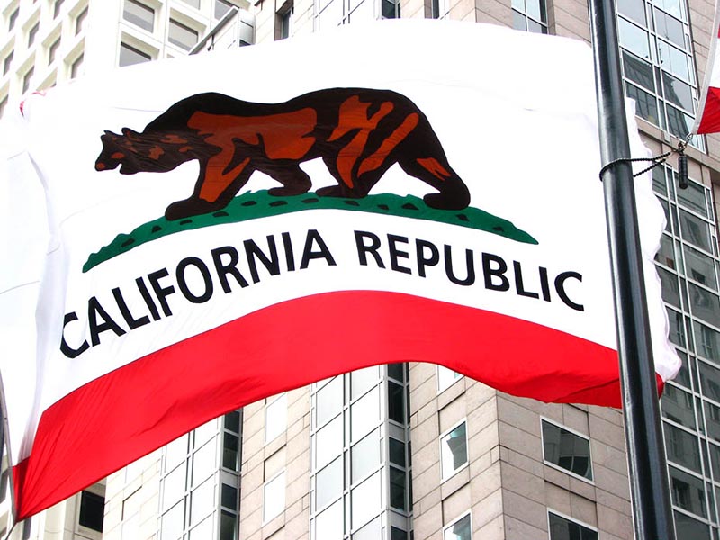 California state flag