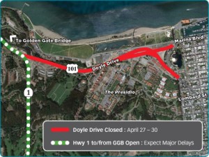 The Doyle Drive Weekend Closure Is Here The Doyle Drive Weekend Closure Is Here