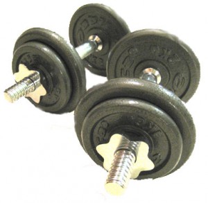 barbell dumbells