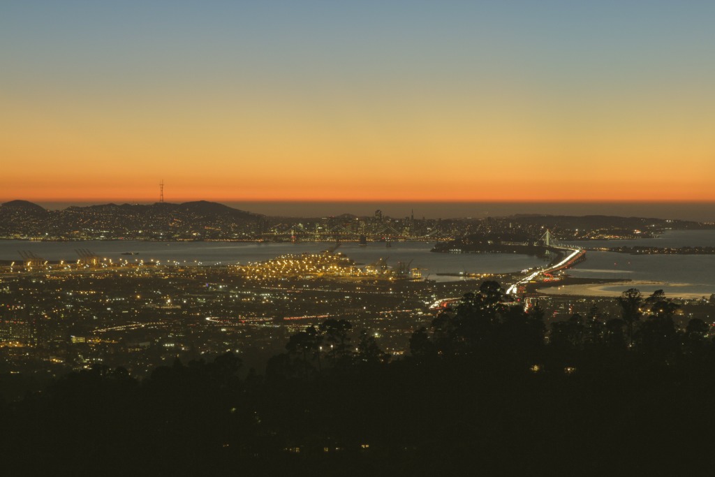 east bay sunset