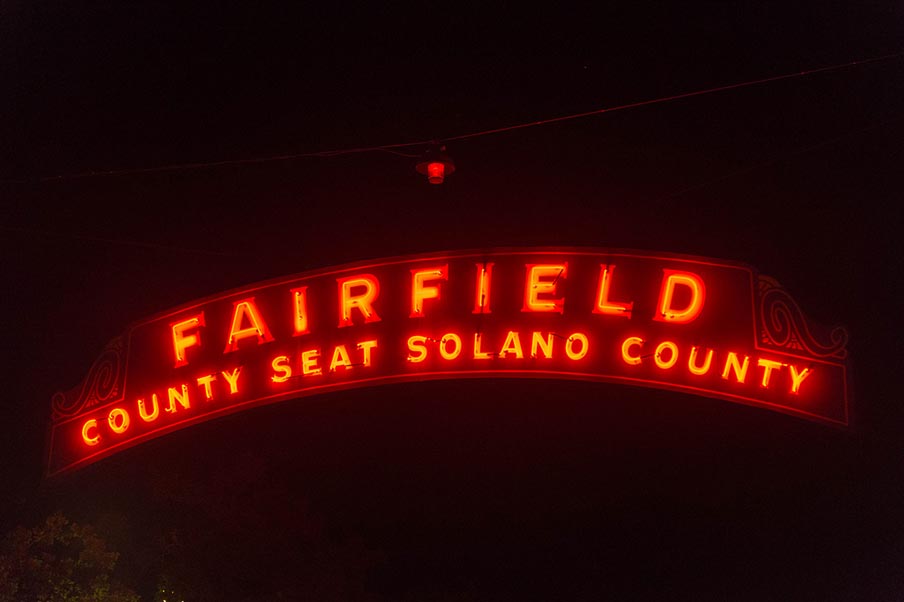 fairfield neon light