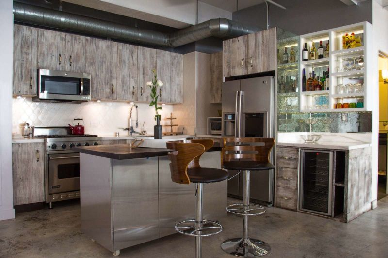 loft kitchen