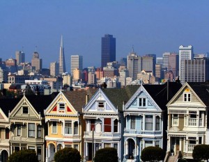 paintedladies San Francisco's "painted ladies"