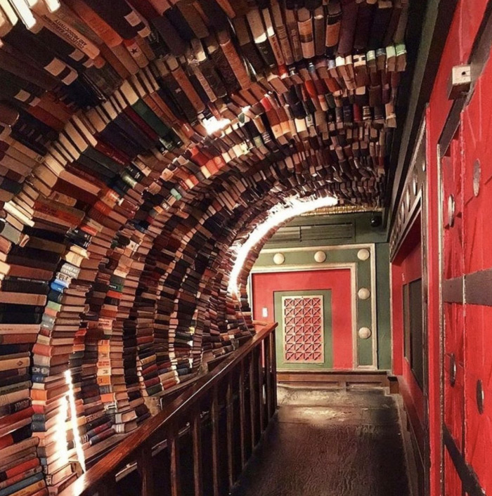 Compass - Wall of Books