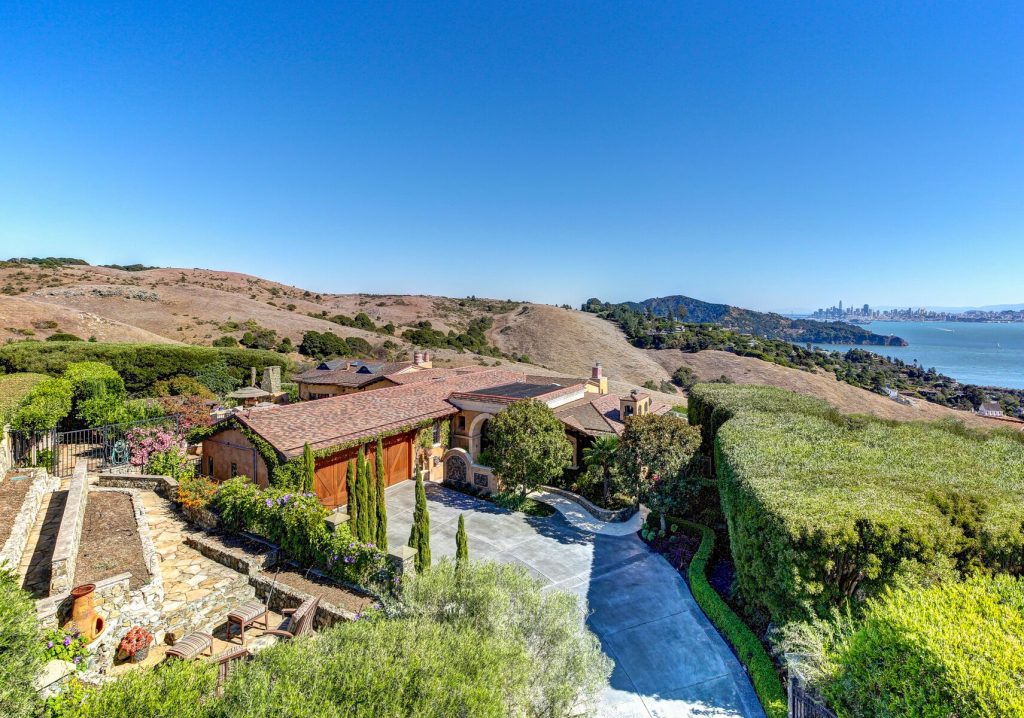Tuscan dream with Tiburon views
